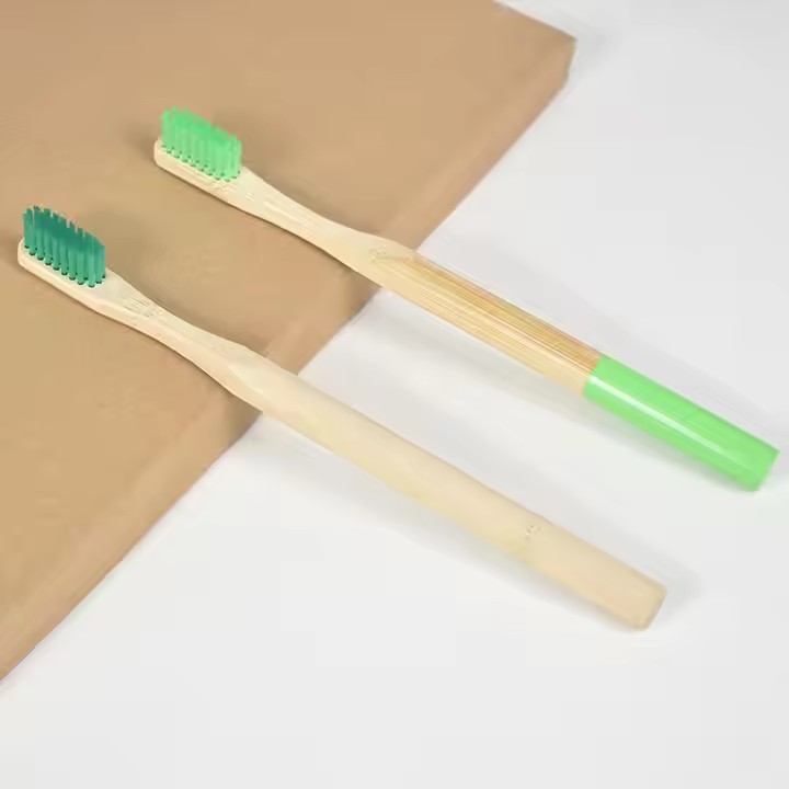 Bamboe ronde handvat tandenborstel